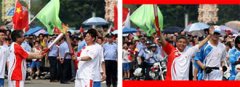 奧運(yùn)圣火抵達(dá)惠州，旭日集團(tuán)總經(jīng)理，常宏公司董事長(zhǎng)楊勛擔(dān)任火炬手